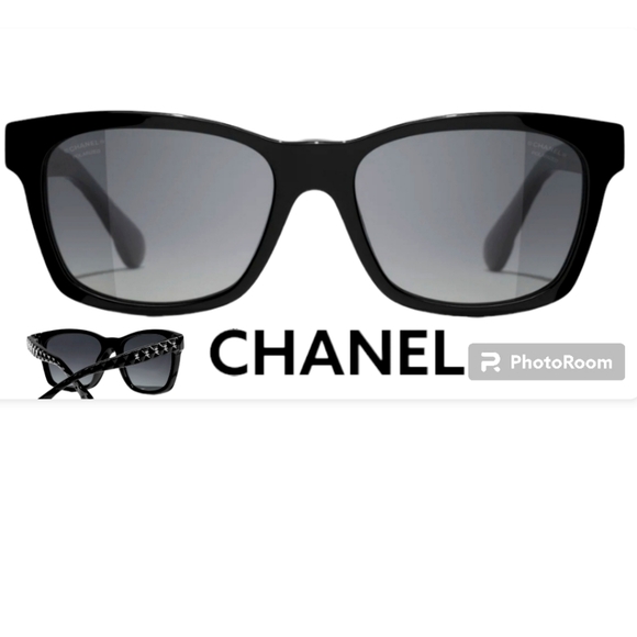 CHANEL POLARIZED SUNGLASSES AcetateBlack. Lenses:Gray,Polarized Ref.5484… - Picture 2 of 16